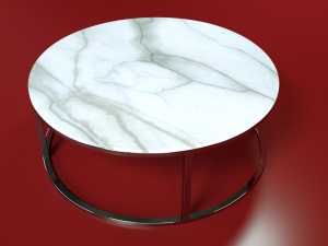 round coffee table Model 3D