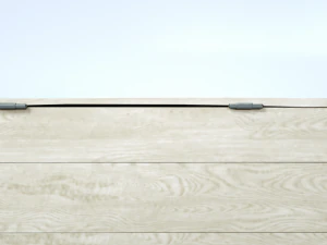 wooden square chest 3D Model