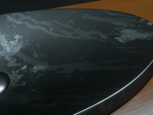 ensemble d'&eacute;vier Modèle 3D