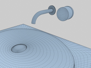 sink set 3Dモデル