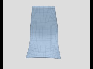 american modern wooden chair Modello 3D