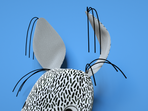 soft toy of a llama 3D Модель
