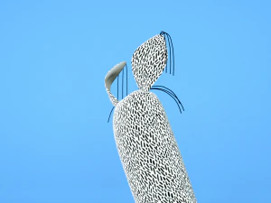 soft toy of a llama 3D Model