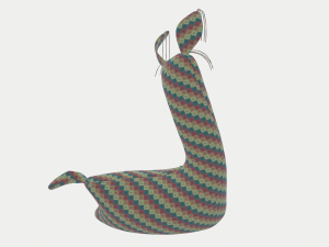 soft toy of a llama 3D Модель
