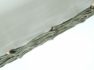wooden fence 3D 模型