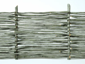 wooden fence 3D Model
