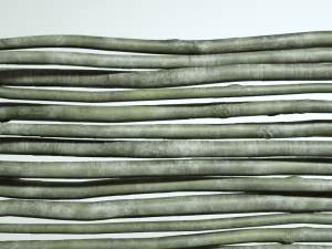 wooden fence 3D 模型