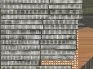 wooden fence 3D 模型