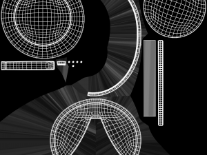 ralf night table Modello 3D