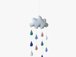 soft toy of cloud 3D 模型