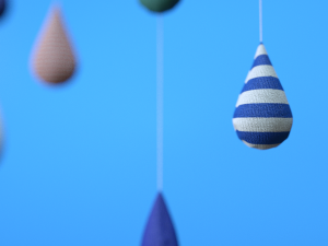 soft toy of cloud 3D-Modell