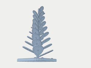 montessori mainbow wooden soundtree toy 3D Model