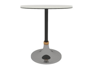 hackney marble cocktail table Modelo 3D