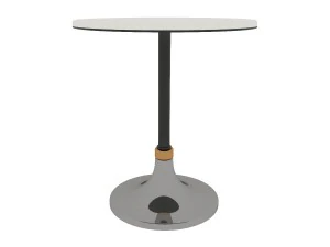 hackney marble cocktail table 3D Model
