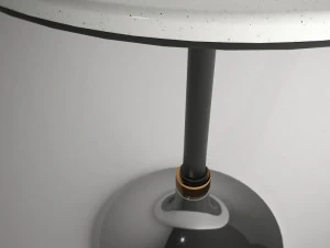 hackney marble cocktail table 3D Model