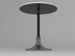 hackney marble cocktail table 3D Model