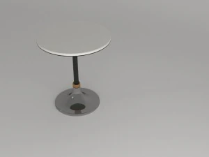 hackney marble cocktail table 3D Model
