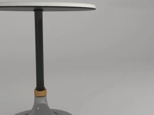 hackney marble cocktail table 3D Model