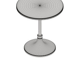 hackney marble cocktail table Modelo 3D