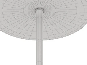 hackney marble cocktail table 3D Model