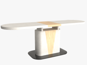 cangas dining table 3D 模型