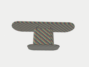 cangas dining table 3D Modell