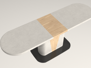 cangas dining table 3D Modell