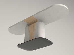 cangas dining table 3D Modell