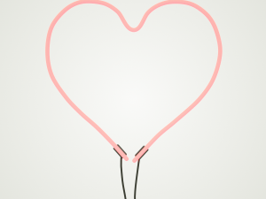 loves neon red wall sconce 3D Модель