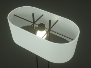 shiro floor lamp 3D Модель