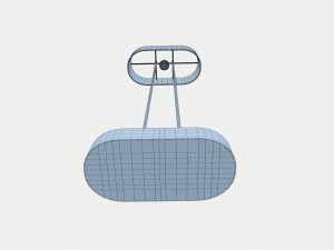 shiro floor lamp 3D Модель