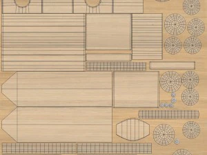 toy of wooden locomotive 3D Model