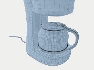 metal coffee maker 3D Model