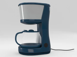 metal coffee maker 3D Model