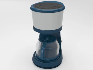 metal coffee maker 3D Model