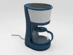 metal coffee maker 3D Model