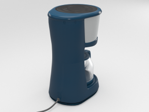 metal coffee maker Model 3D