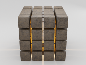 designer lamp woodwork Modèle 3D