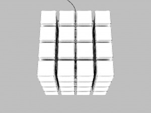 designer lamp woodwork 3D Модель
