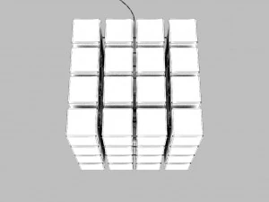 designer lamp woodwork 3D Model