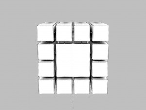 designer lamp woodwork 3D Модель
