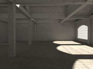 warehouse interior 3D 모델