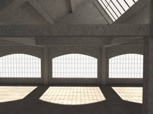 warehouse interior 3D 모델