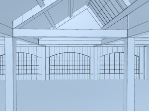 warehouse interior 3D 모델
