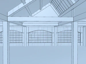 warehouse interior 3D Model