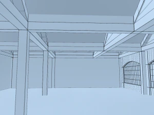 warehouse interior 3D Model