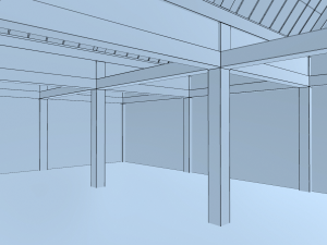 warehouse interior 3D 모델