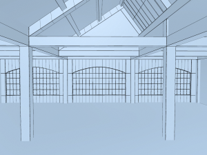 warehouse interior 3D 모델