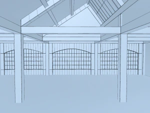 warehouse interior 3D Model