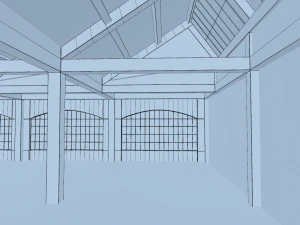warehouse interior 3D Model